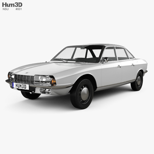 NSU Ro 80 1967 3D model