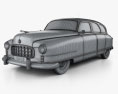 Nash Ambassador 1949 3d model wire render