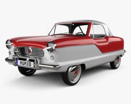 Nash Metropolitan 1956 3D model