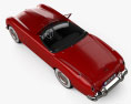 Nash Healey Roadster 1952 3d model top view