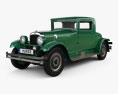 Nash Advanced Six 260 coupé 1927 3D-Modell