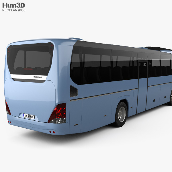 Neoplan Jetliner bus 2012 3D model - Vehicles on Hum3D