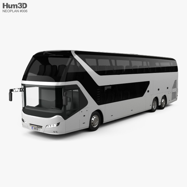 Neoplan Skyliner Autobus 2010 Modello 3D