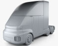 Neuron EV TORQ Tractor Truck 2022 3d model clay render