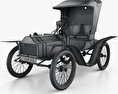 New Axa 1898 3D-Modell wire render