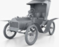 New Axa 1898 3D-Modell clay render