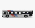 New Flyer D40LF Bus 2010 3D-Modell Seitenansicht