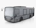 New Flyer MiDi bus 2016 3d model wire render