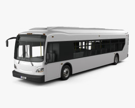 New Flyer Xcelsior bus 2016 3D model
