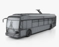 New Flyer Xcelsior Electric Bus 2016 3d model wire render
