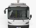 New Flyer Xcelsior Electric Bus 2016 3d model front view