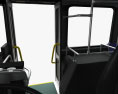New Flyer DE40LF Bus with HQ interior 2008 3d model seats