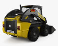 New Holland L225 装载机 2017 3D模型 后视图