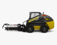 New Holland L225 Skid Steer Trencher 2017 3Dモデル side view