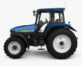 New Holland TM 140 2019 3d model side view