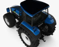 New Holland TM 140 2019 3Dモデル top view