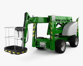 Articulated Boom Lift 3D model