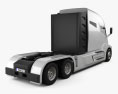 Nikola One Tractor Truck 2015 3d model back view