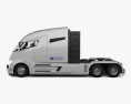 Nikola One Tractor Truck 2015 3d model side view