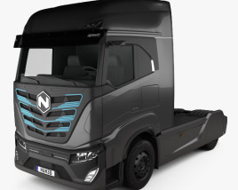 Nikola TRE Tractor Truck 2020 3D model