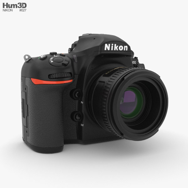Nikon D850 3D модель