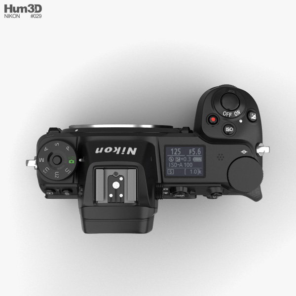 Nikon Z6 3D model Electronics on Hum3D