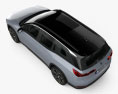 Nio ES8 2020 Modelo 3d vista de cima