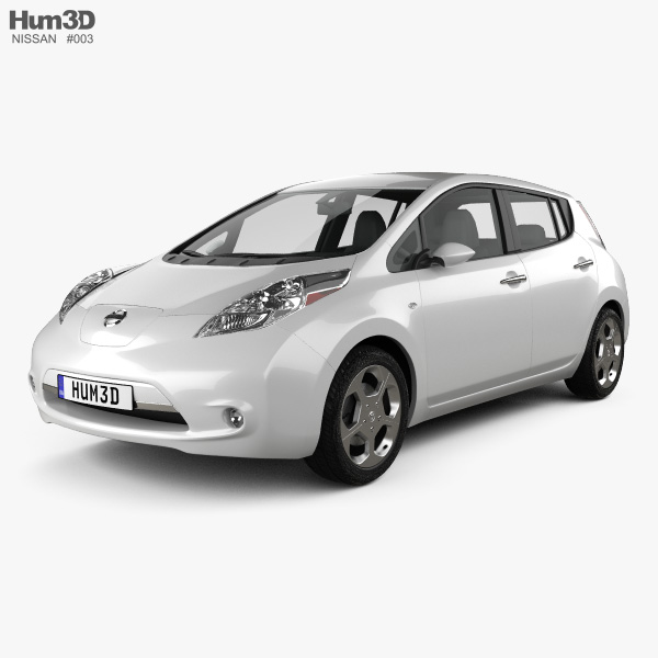 Nissan LEAF 2013 3D model