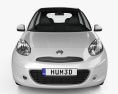 Nissan Micra (March) 2011 3d model front view