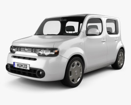 3D model of Nissan Cube 2014