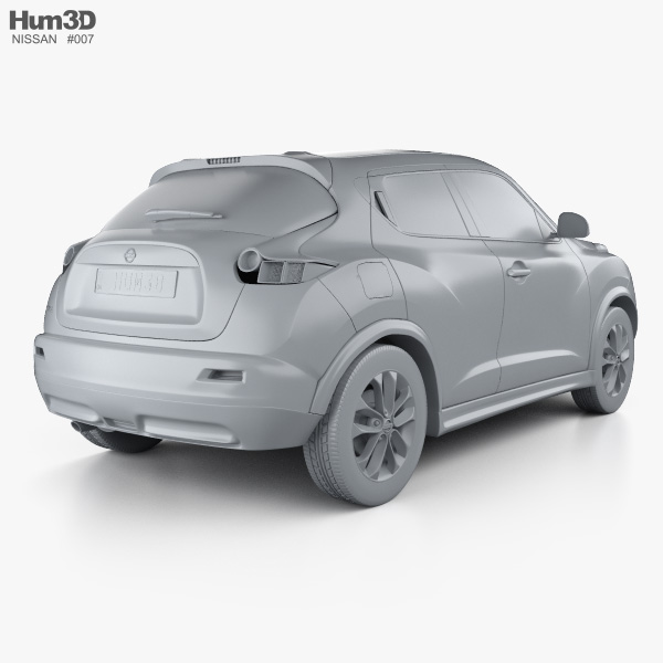 Nissan Juke 2014 3D model - Vehicles on Hum3D