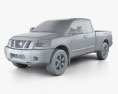 Nissan Titan 2014 Modelo 3D clay render