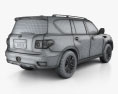 Nissan Patrol 2014 3D 모델 