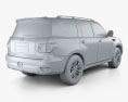 Nissan Patrol 2014 3D模型