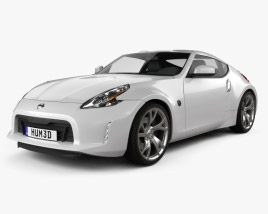3D model of Nissan 370Z Coupe 2016