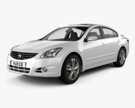 3D model of Nissan Altima 2015