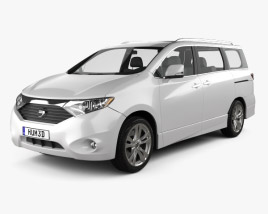 Nissan Quest 2014 3D model