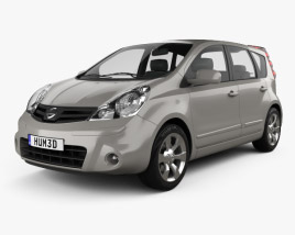 Nissan Note 2013 3D model
