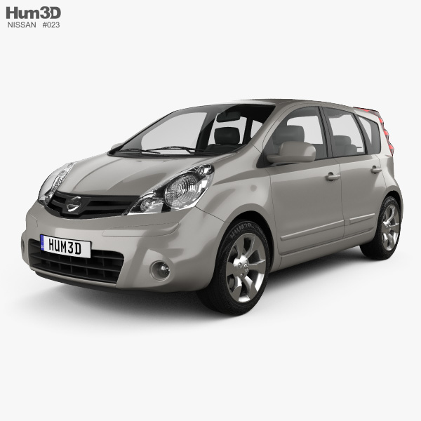 Nissan Note 2013 3D model