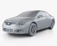 Nissan Altima coupe 2015 3D模型 clay render