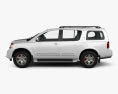 Nissan Armada 2014 3d model side view