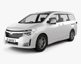 Nissan Elgrand (E52) 2014 3D model