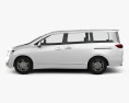 Nissan Elgrand (E52) 2014 3D 모델  side view