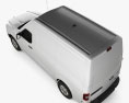 Nissan NV Cargo Van High Roof 2015 3D-Modell Draufsicht