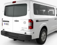 Nissan NV Passenger Van Standard Roof 2015 3d model
