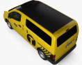 Nissan NV200 New York Taxi 2016 3d model top view