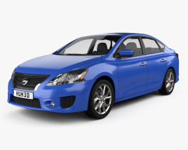Nissan Sentra SR 2016 3D model