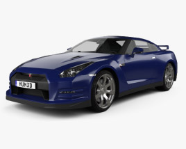 Nissan GT-R (R35) 2015 3D model