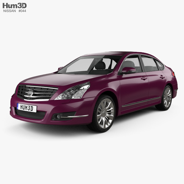 Nissan Teana J32 12 3d Model Vehicles On Hum3d