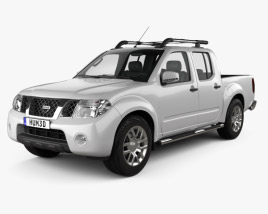 Nissan Navara (D40) Double Cab 2014 3D model